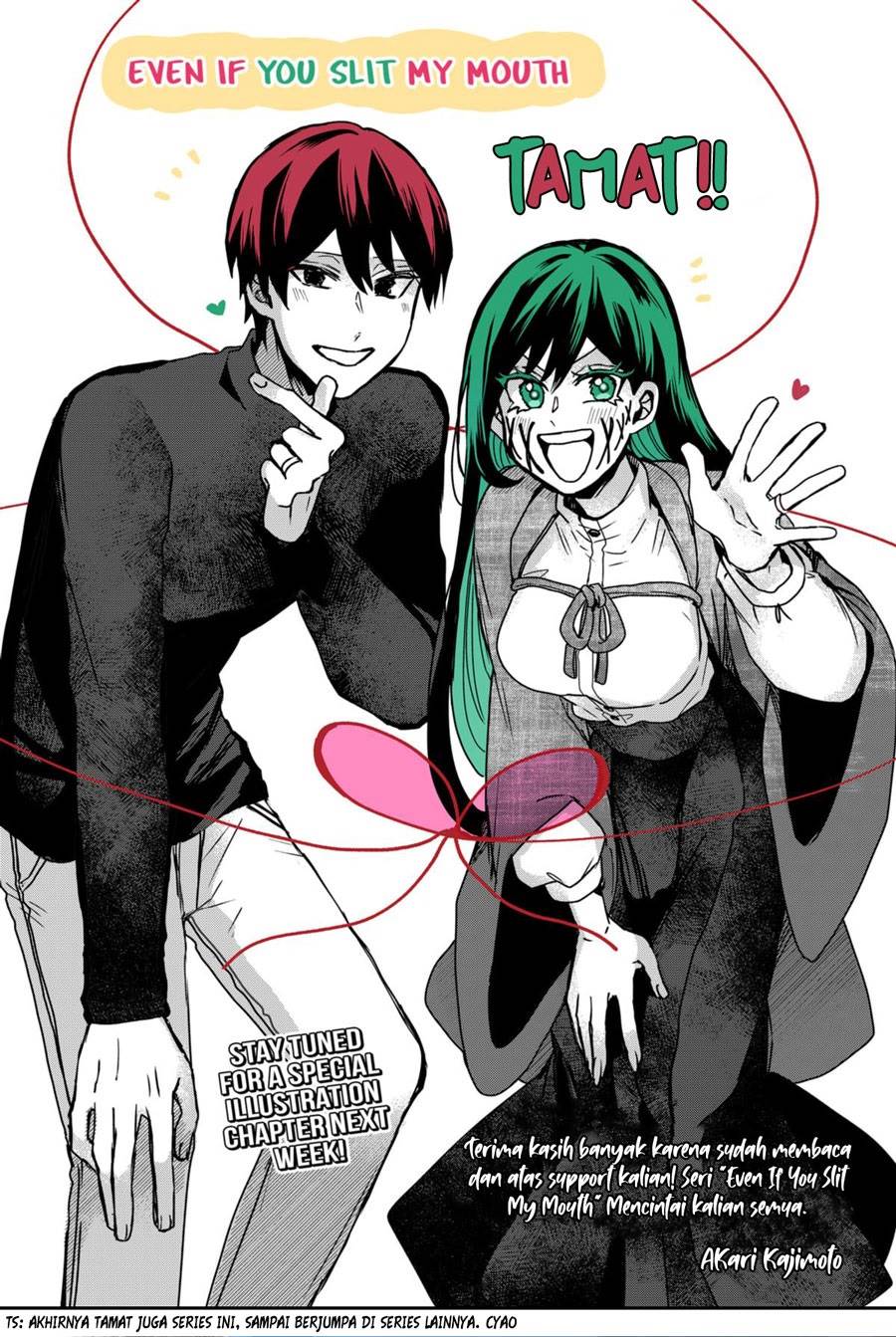 Kuchi ga Saketemo Kimi ni wa Chapter 80 End